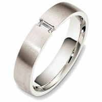 18K White Gold Diamond Wedding Band (0.15ct. tw.)