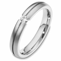 Platinum Diamond Wedding Band (0.18ct. tw.)