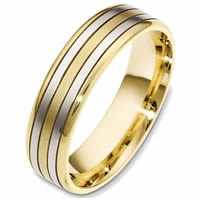 Two-Tone Classic Wedding Ring