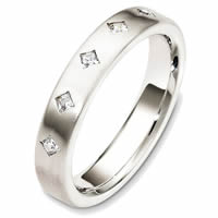 Palladium Diamond Wedding Band (0.25ct. tw.)