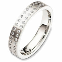 Item # 48783PD - Palladium Diamond Wedding Band