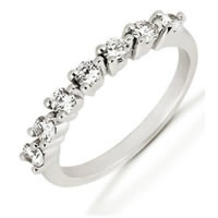 18K White Gold Diamond Anniversary Band (0.49ct. tw.)