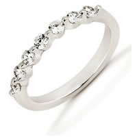 Palladium Diamond Anniversary Band  (0.35ct. tw.)