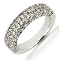 Palladium Diamond Anniversary Band  (1.05ct. tw.)