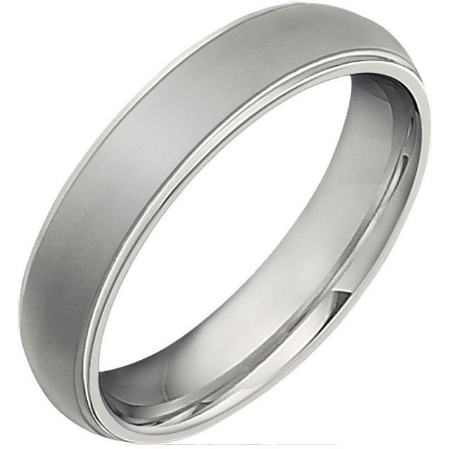 6494TI Titanium Wedding Band