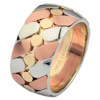 Item # 68725120 - 14 K Tri-Color 14 K Wedding Ring
