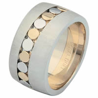 Item # 68726010 - 14 K Two-Tone Wedding Ring