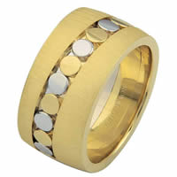 Item # 68726101 - 14 K Two-Tone Wedding Ring