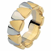 Item # 6873210 - 14 Kt Two-Tone Wedding Ring