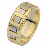 Item # 6873501 - 14 Kt Two-Tone Wedding Ring