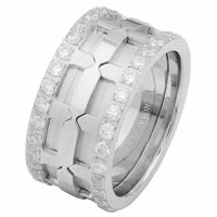 Item # 6874110DW - White Gold Diamond Eternity Ring