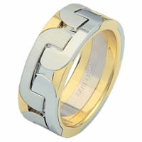Item # 68755101 - 14 Kt Two-Tone Wedding Ring
