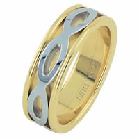 Item # 6875610 - 14 Kt Two-Tone Wedding Ring
