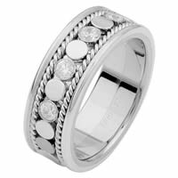 Item # 687631020DW - 14 K White Gold Diamond Eternity Ring