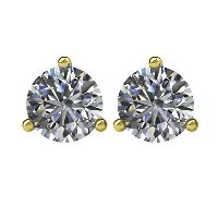 Item # 730753 - 14K Diamond Stud Earrings
