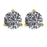 Item # 731503 - 14K Diamond Stud Earrings