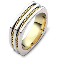 18K Handcrafted Wedding Band