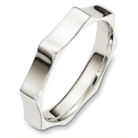 18 Kt White GOld Wedding Band 18 Kt White GOld Wedding Band