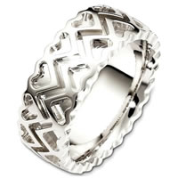 Palladium Contemporary Wedding Band