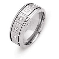 18 K Diamond Ring.