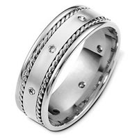 Platinum Diamond Wedding Bands