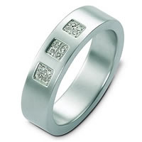 Diamond Wedding Band.