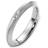 Diamond Wedding Band.