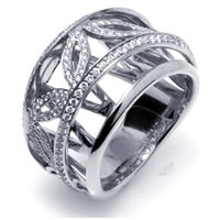 White Gold Diamond Anniversary Band  (0.58ct. tw.)