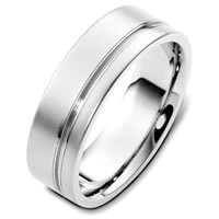 Palladium Classic Wedding Band