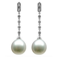 Tahitian Sea Pearl Earrings