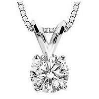 Platinum Diamond Pendant.