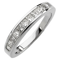 Plat wedding rings