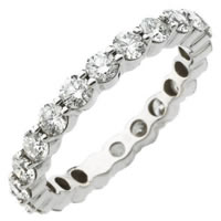 Platinum Diamond Eternity Ring