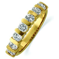 18K Gold Diamond Anniversary Band  (1.0ct. tw.)
