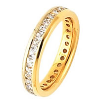 18K Gold Diamond Eternity Band (Over 1.0ct. tw.)