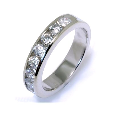 White Gold Diamond Wedding Band on W2150050w 14k White Gold Diamond Anniversary Band 0 50ct Tw By