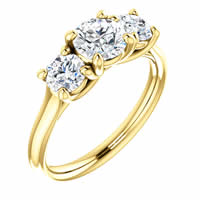 14K Gold Past, Present, Future Anniversary Band  (1.50ct. tw.)