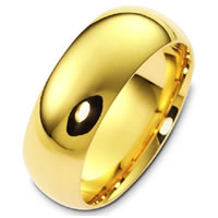 Comfort fit 10.0mm Wide Wedding Band