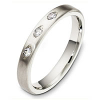 Item # C130311PD - Palladium Diamond Wedding Ring