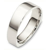 Item # C131671W - White Gold 6 mm Comfort Fit Wedding Band