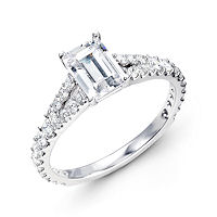 Item # E31928W - Classic Diamond Engagement Ring