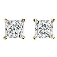 Item # E70502 - 14K Diamond Stud earrings