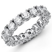 Item # MS20043W - 14K Diamond Eternity Ring