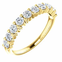 Item # SR128555075 - 14K Gold Anniversary Ring