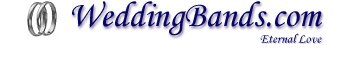 Gold, platinum and titanium wedding bands, engagement rings and diamond wedding rings.