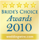 '10 Bride's Choice Award Winner