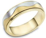 Platinum-Gold Wedding Bands