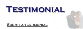Submit a Testimonial