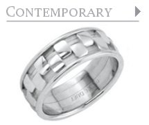 Contemporary Wedding Bands
