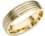 Gold-Platinum Wedding Bands